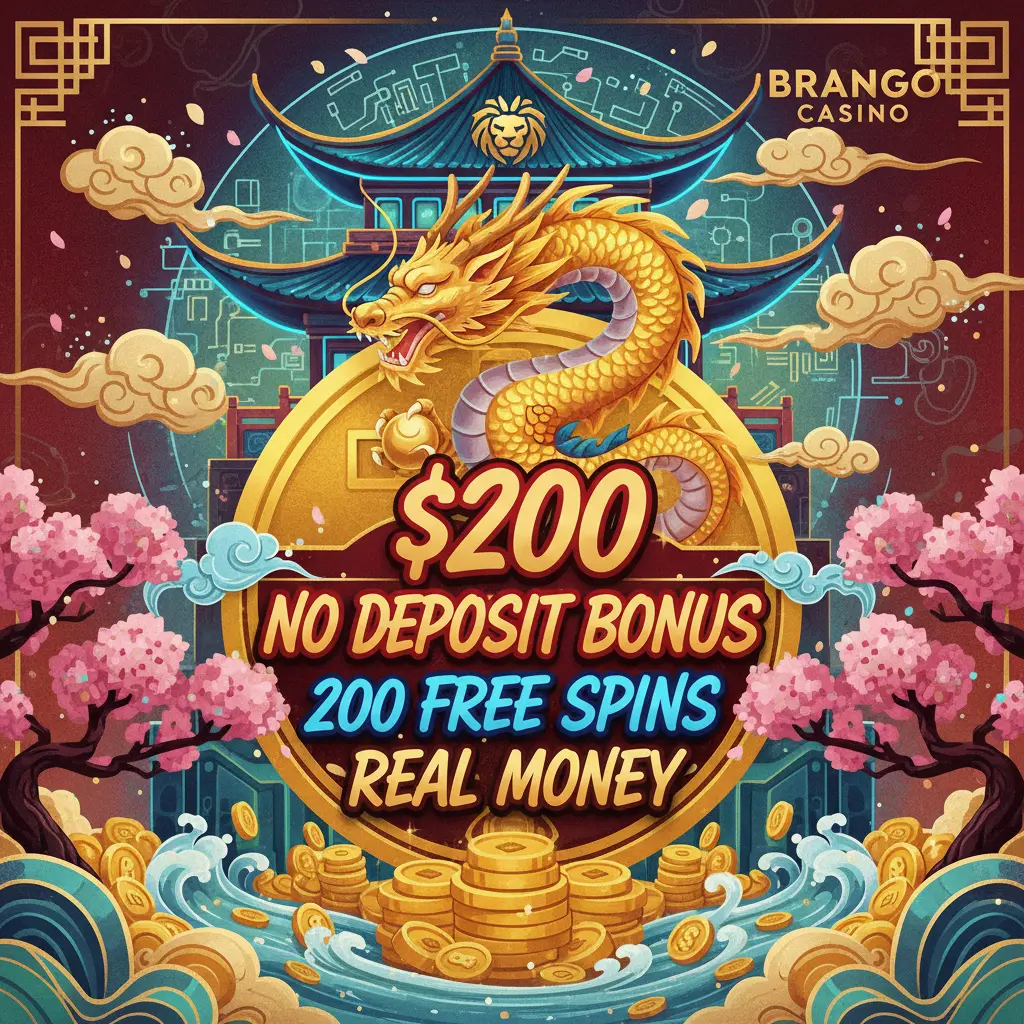 $200 no deposit bonus 200 free spins real money - Brango